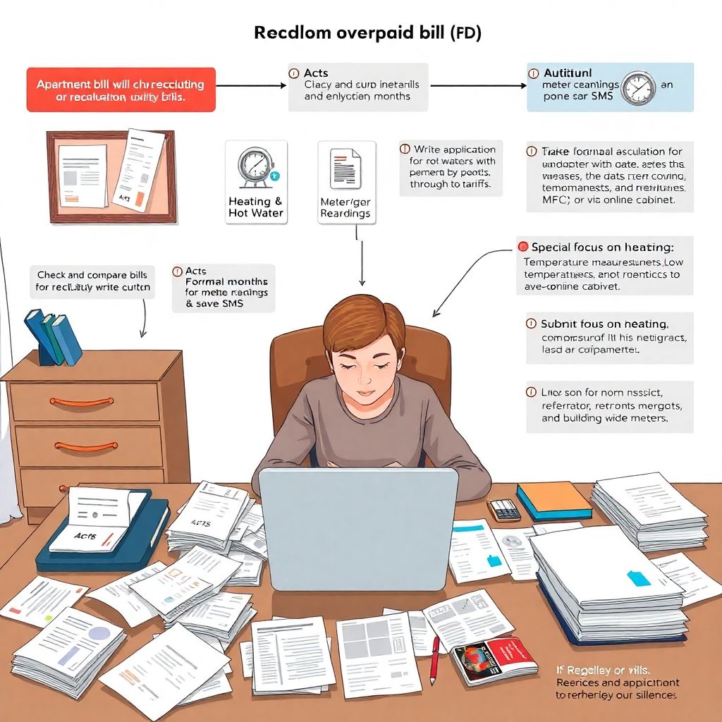 Как оформить перерасчет по тарифам за конкретный месяц пошаговая инструкция