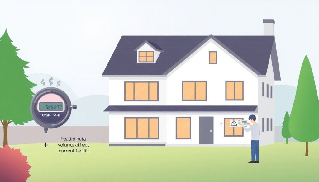 Особенности начисления за теплоснабжение в частном секторе - иллюстрация