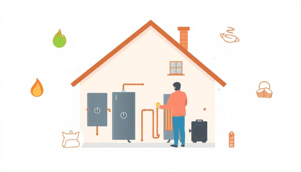 Особенности начисления за теплоснабжение в частном секторе - иллюстрация