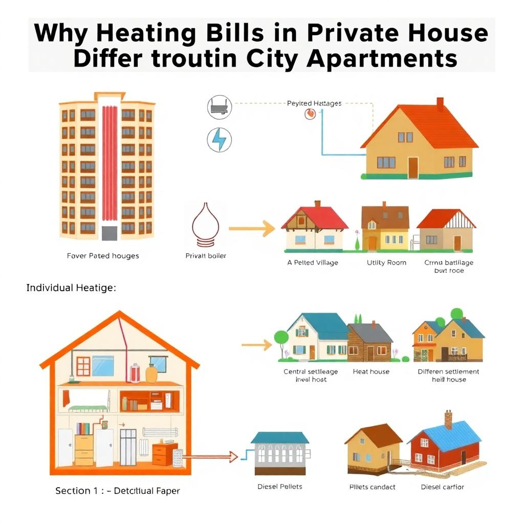 Начисление за теплоснабжение в частном секторе: основные особенности