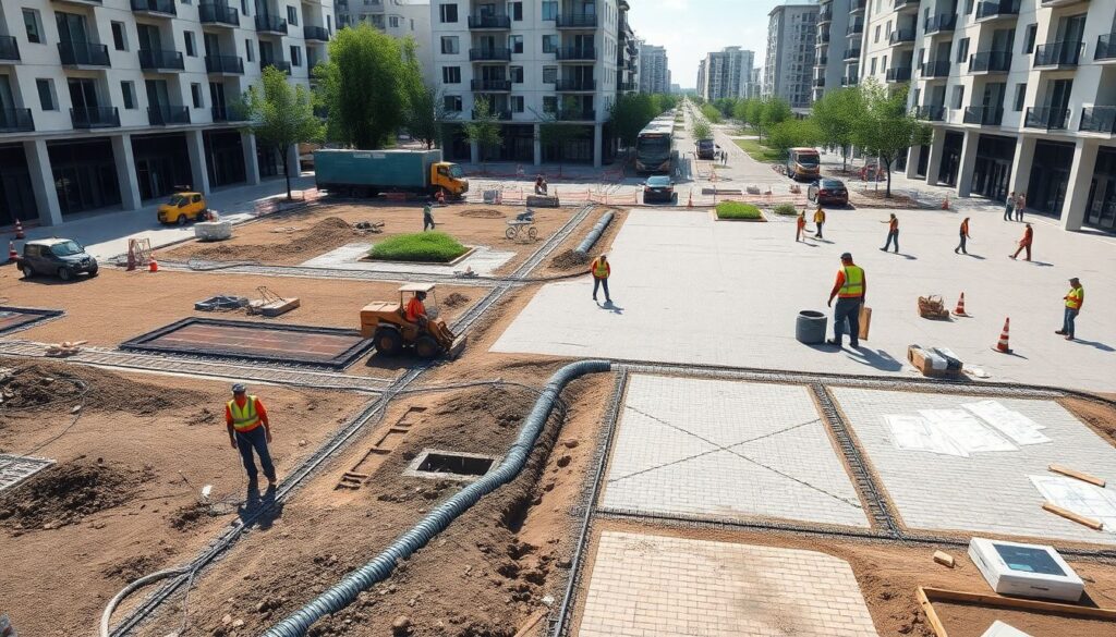 Как составляется общий план благоустройства двора и этапы реализации - иллюстрация