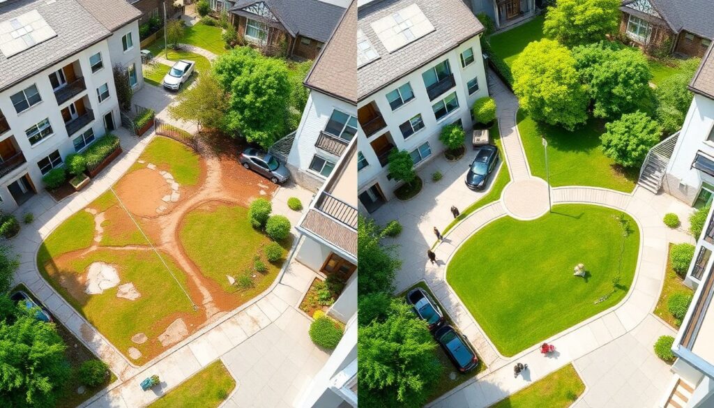 Как составляется общий план благоустройства двора и этапы реализации - иллюстрация