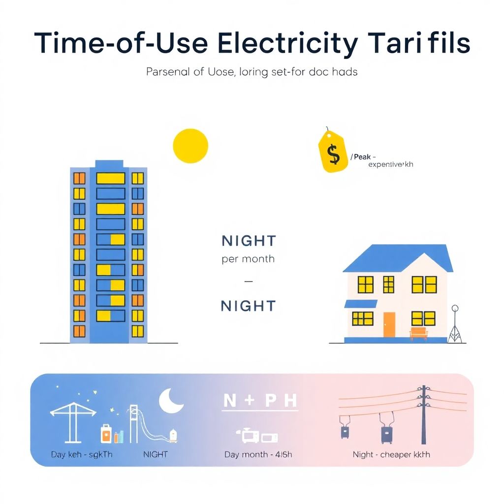 Разъяснение тарифных зон и формул расчета платы за электроэнергию