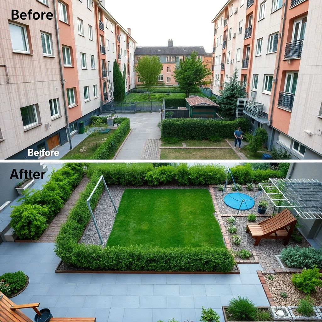 Благоустройство дворов с минимальными затратами: практичные рекомендации